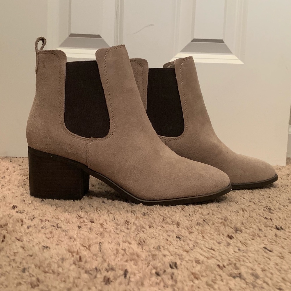 Madden Girl Taupe Booties